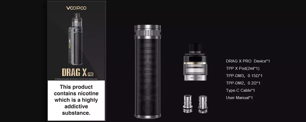 kit Drag X Pro 100W gobi grey